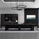 Hendley · Black Conference Room Table