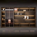 Altus · Office Library Wall Shelves w/ Integrated Lighting
