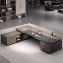 August · Modern Executive L-Shaped Desk