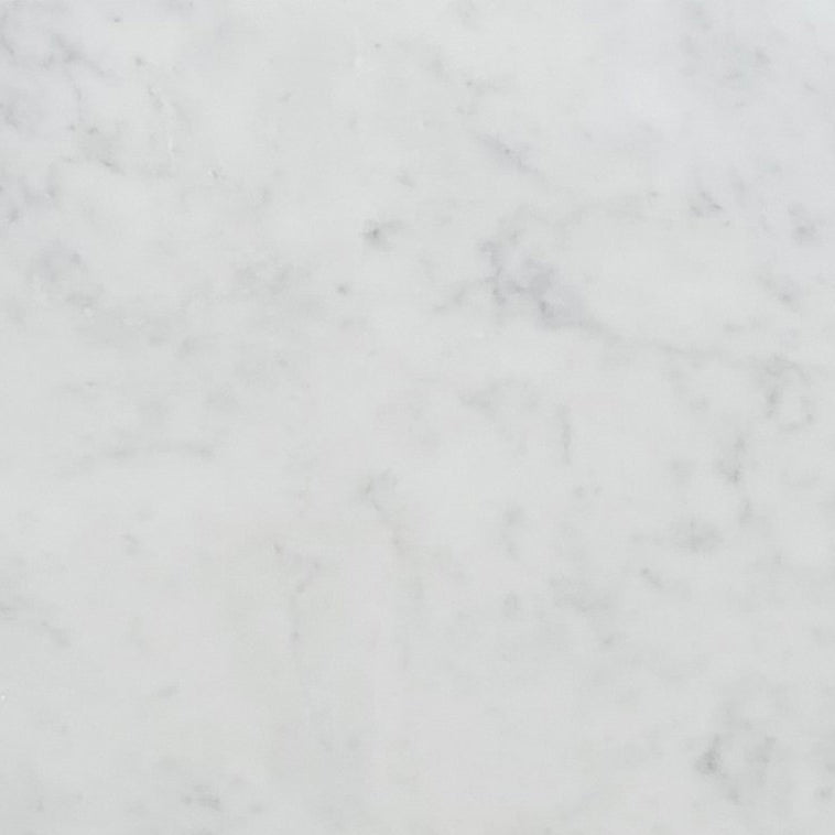 imperial white marble slabs polished 2cm product shot closeup