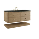 James Martin Allamari 48" Floating Single Bathroom Vanity, Dune Mist