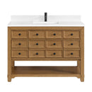 James Martin Malibu 48" Single Bathroom Vanity, Amber Birch