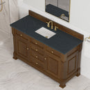 James Martin Brookfield 60" Single Bathroom Vanity, Honey Oak