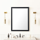 James Martin Glenbrooke 30" Mirror, Black Onyx
