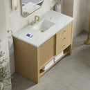 James Martin Marigot 48" Single Bathroom Vanity, Sunwashed Oak