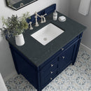 James Martin Brittany 36" Single Bathroom Vanity, Victory Blue