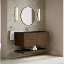 James Martin Allamari 48" Floating Single Bathroom Vanity, Sable