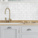 White Carrara Honed Marble Tiles 2 3/4x5 1/2