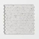 Italian Carrara Polished 5/8x5/8 Marble Mosaics 12x12