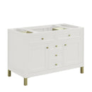 James Martin Chicago 48" Single Bathroom Vanity, Glossy White