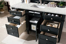 James Martin Brittany 60" Single Bathroom Vanity, Black Onyx