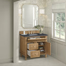 James Martin Lorelai 36" Single Bathroom Vanity, Light Natural Oak