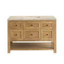 James Martin Breckenridge 48" Single Bathroom Vanity, Light Natural Oak