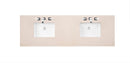 James Martin 72" Double Vanity Top