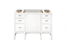 James Martin Addison 48" Single Bathroom Vanity, Glossy White