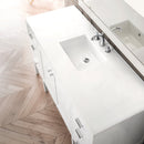James Martin Addison 60" Single Bathroom Vanity, Glossy White