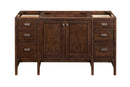James Martin Addison 60" Single Bathroom Vanity, Mid-Century Acacia