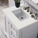 James Martin De Soto 30" Single Bathroom Vanity, Bright White