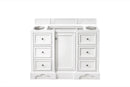 James Martin De Soto 48" Single Bathroom Vanity, Bright White