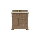 James Martin Brookfield 36" Single Bathroom Vanity, Pecan
