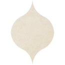 Jerusalem Light Honed Winter Leaf Limestone Waterjet Mosaics 4 7/8x6 13/16