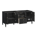 James Martin Myrrin 72" Double Bathroom Vanity, Carbon Oak