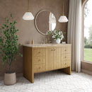 James Martin Hudson 48" Single Bathroom Vanity, Light Natural Oak