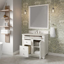 James Martin Bristol 36" Single Bathroom Vanity, Bright White