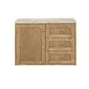 James Martin Laurent 36" Dual Mount Single Bathroom Vanity, Light Natural Oak
