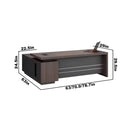 Bristol · Modern L-Shaped Executive Desk