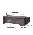 Bristol · Modern L-Shaped Executive Desk