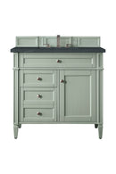 James Martin Brittany 36" Single Bathroom Vanity, Sage Green