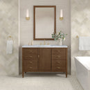 James Martin Myrrin 48" Single Bathroom Vanity, Mid-Century Walnut