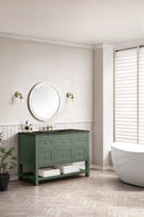 James Martin Breckenridge 48" Single Bathroom Vanity, Smokey Celadon