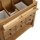 James Martin Malibu 36" Single Bathroom Vanity, Amber Birch