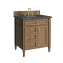 James Martin Brittany 30" Single Bathroom Vanity, Pecan