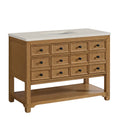 James Martin Malibu 48" Single Bathroom Vanity, Amber Birch