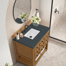 James Martin Malibu 36" Single Bathroom Vanity, Amber Birch