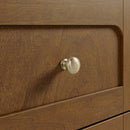 James Martin Laurent 60" Dual Mount Double Bathroom Vanity, Honey Oak