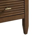 James Martin Myrrin 30" Single Bathroom Vanity, Mid-Century Walnut