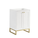James Martin Chianti 24" Single Bathroom Vanity, Glossy White