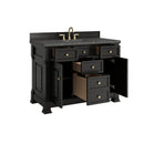 James Martin Brookfield 48" Single Bathroom Vanity, Black Onyx