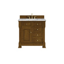 James Martin Brookfield 36" Single Bathroom Vanity, Honey Oak