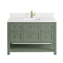 James Martin Breckenridge 48" Single Bathroom Vanity, Smokey Celadon