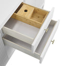 James Martin Myrrin 72" Single Bathroom Vanity, Bright White