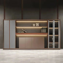 Kelham · Office Shelves w/ Lighting & Storage