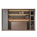 Kelham · Office Shelves w/ Lighting & Storage