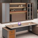 Kelham · Office Shelves w/ Lighting & Storage