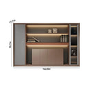 Kelham · Office Shelves w/ Lighting & Storage
