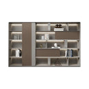 Keswick · Office Shelves w/ Lighting & Storage